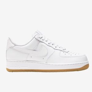 Men’s Nike Air Force 1 ‘07 LE in White/ Brown